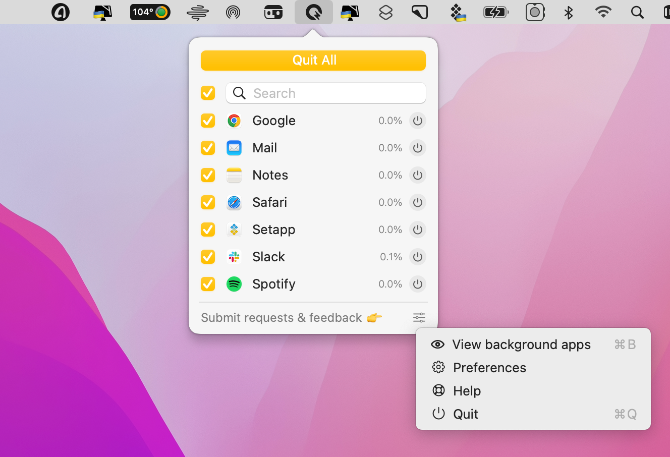 quit all apps on mac quit all apps on mac