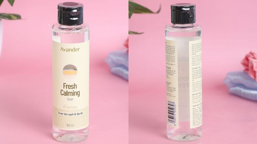 Toner làm sạch & dịu da Avander 150 ml