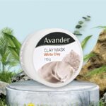 Mặt nạ đất sét trắng làm sạch sâu, dưỡng sáng da Avander 110g (Hũ)