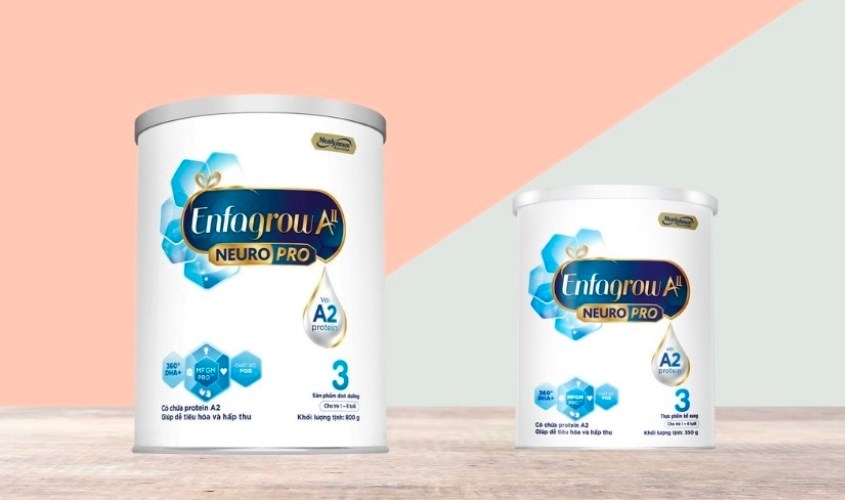 Sữa bột Enfagrow A2 Neuropro số 3 350g Sữa bột Enfagrow A2 Neuropro số 3 350g