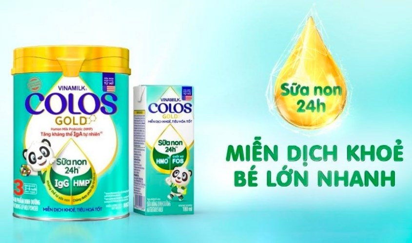 Sữa bột Vinamilk ColosGold số 3 800g (2 - 6 tuổi) Sữa bột Vinamilk ColosGold số 3 800g (2 - 6 tuổi)