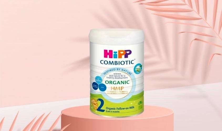 Sữa bột HiPP Organic Combiotic số 2 800g (6 - 12 tháng) giúp trẻ tăng cường hệ tiêu hóa Sữa bột HiPP Organic Combiotic số 2 800g (6 - 12 tháng) giúp trẻ tăng cường hệ tiêu hóa