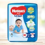 Tã dán Huggies Dry size M 76 miếng (6 - 11 kg)